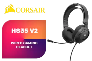 Corsair HS35 v2 Gaming Headset — Carbon (AP)